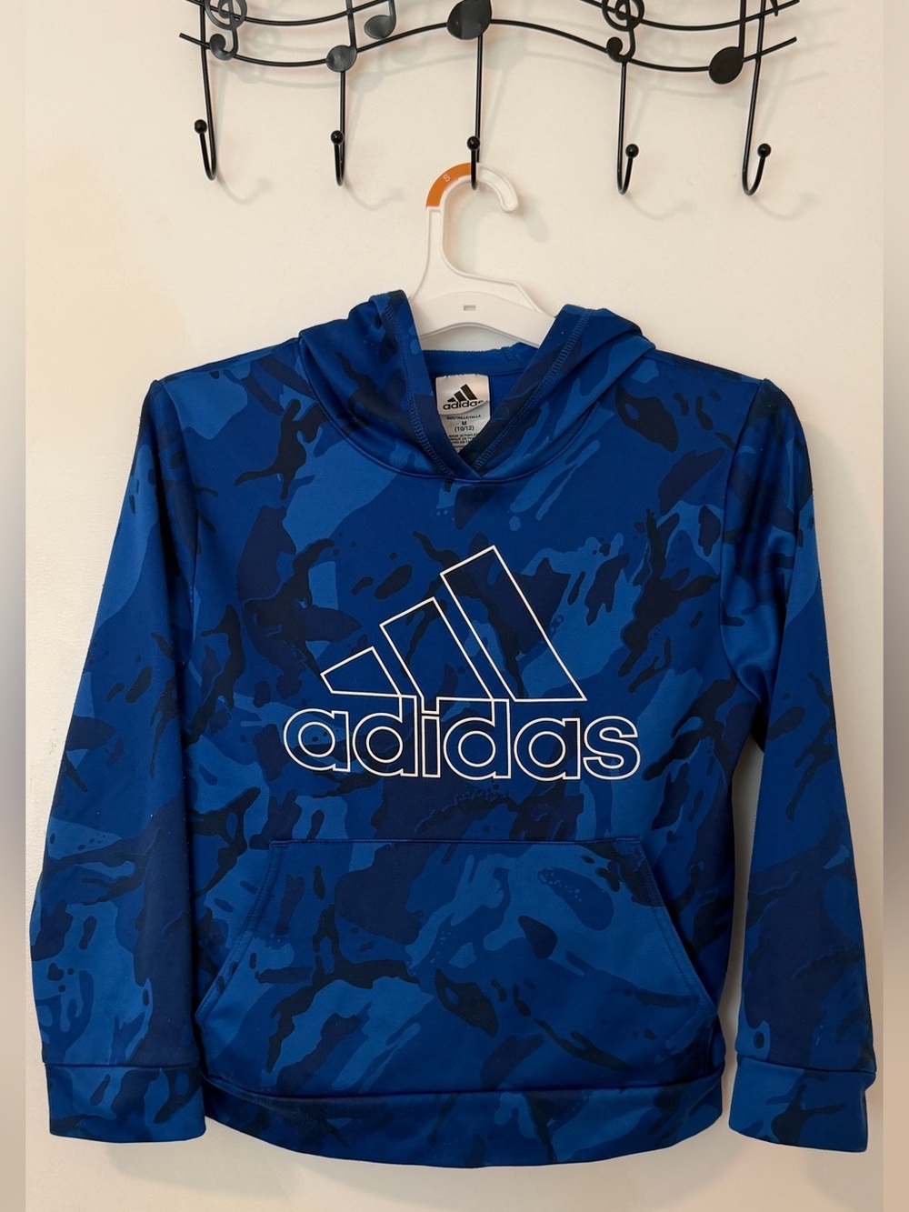 Adidas Boys Pullover Hoodie